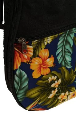Floral Hawaiian Accent Bag For Ukulele -Ukulele Shop UBFL2005 22 6