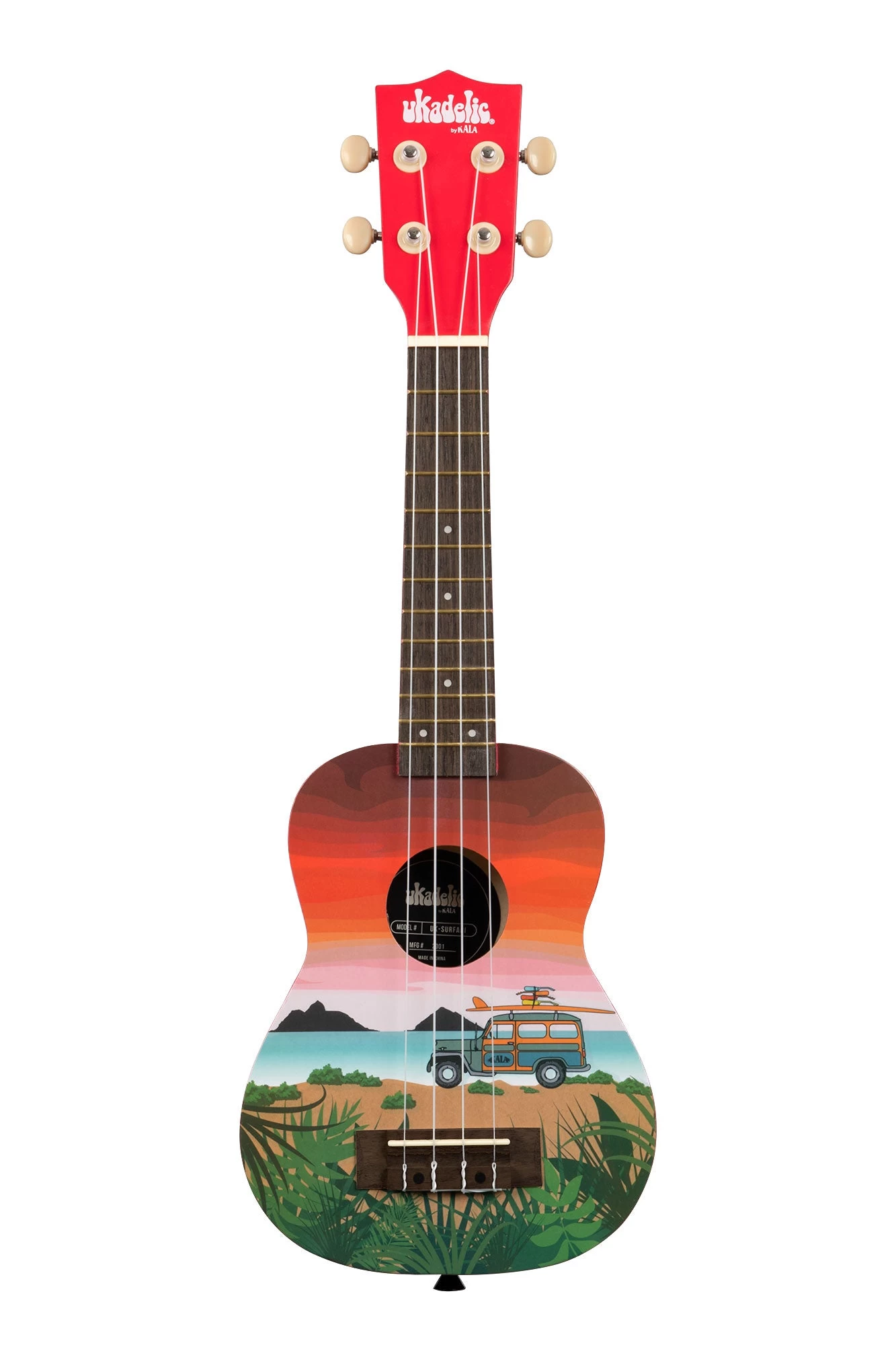 Surfari Ukadelic Soprano Ukulele 4 Surfari Ukadelic Soprano Ukulele - Image 2