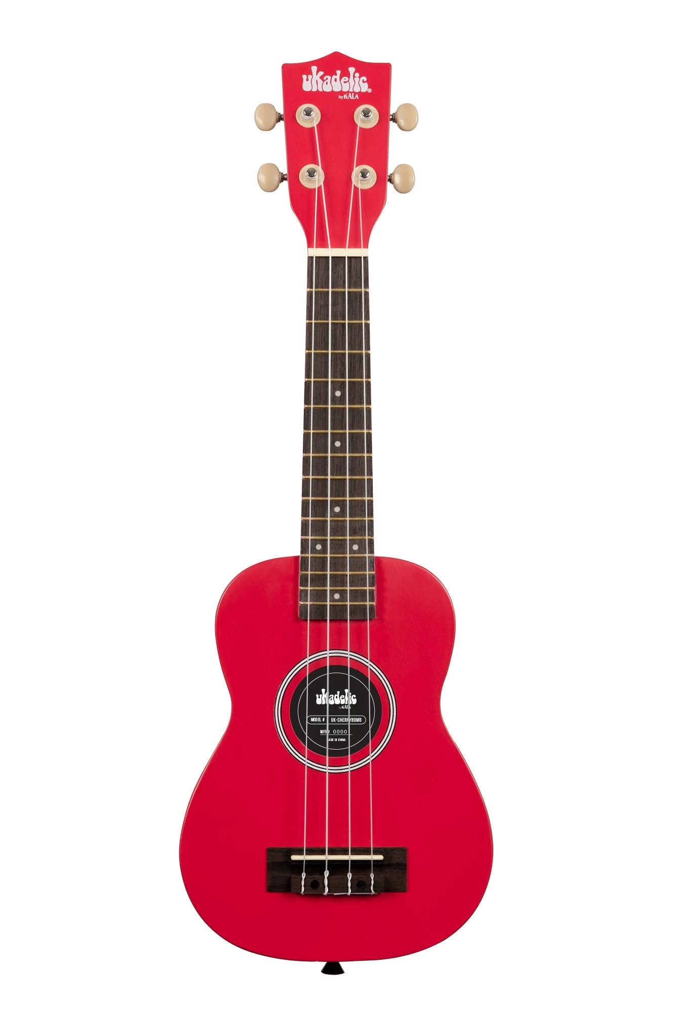 Cherry Bomb Ukadelic Soprano Ukulele 4 Cherry Bomb Ukadelic Soprano Ukulele - Image 2