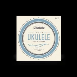 D'Addario® Uke Titanium String Set -Ukulele Shop ds ej87t detail1 transparent