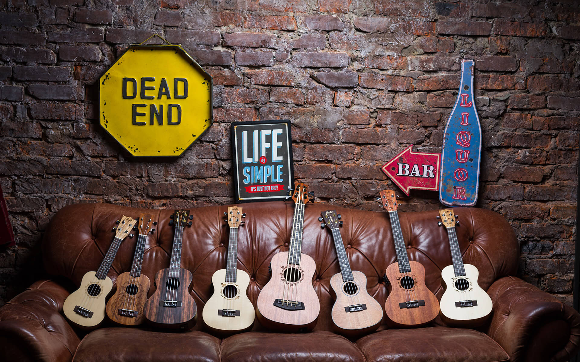 Ukulele Shop -Ukulele Shop banner series overview